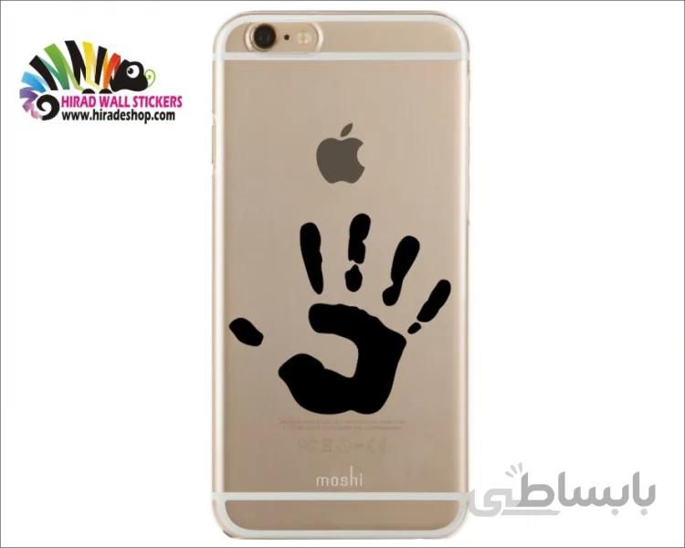 استیکر موبایل دست کد h2815