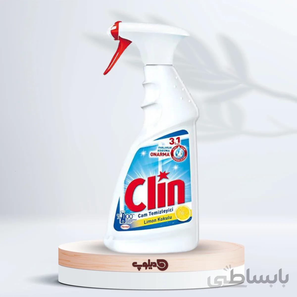 شیشه پاک کن کلین لیمویی