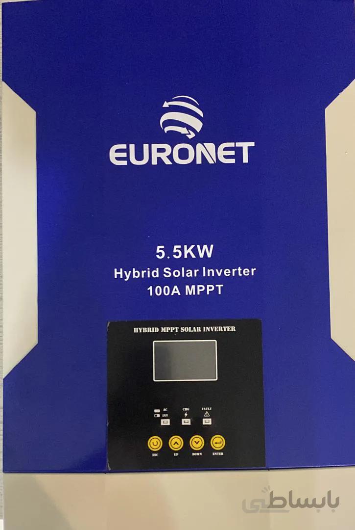 سانورتر خورشیدی یورونت 5.5کیلو وات 100A Mppt
