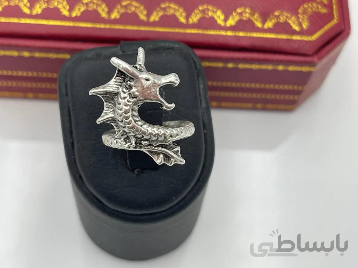 انگشتر ورشو اژدها فری سایز