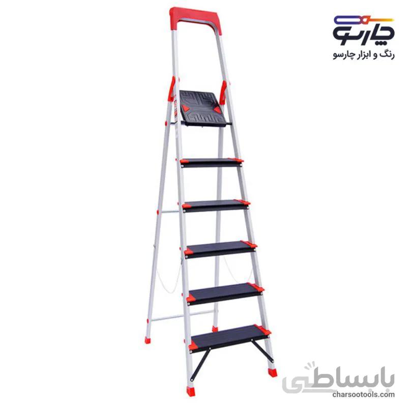 نردبان 6 پله آلومینیوم کلاسیک