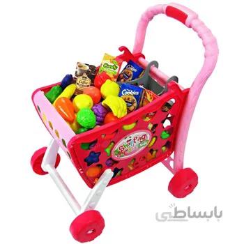اسباب بازی چرخ دستی فروشگاهی مدل Shopping Cart ا Xiong Cheng Shopping Cart