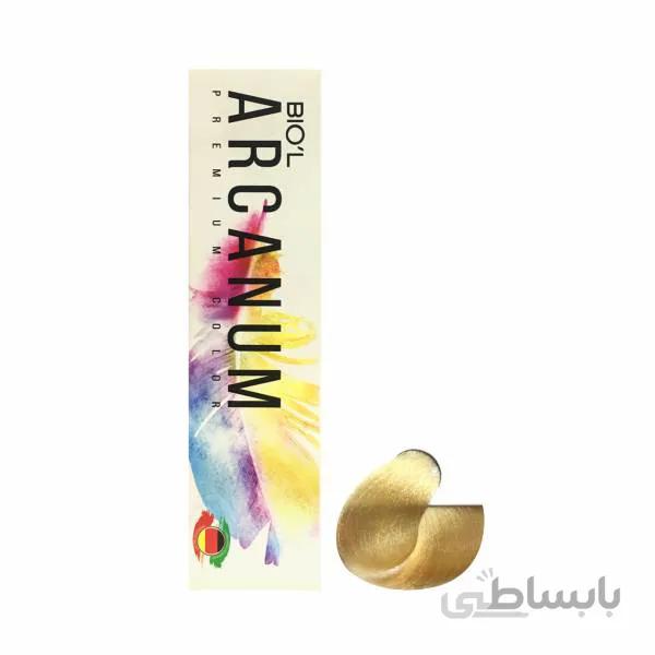رنگ مو ارکانوم بلوند طلایی خیلی روشن 9.3