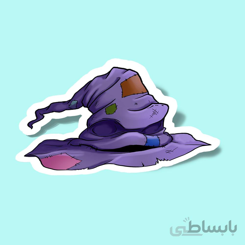 استیکر کلاه سخنگوی هری پاتر