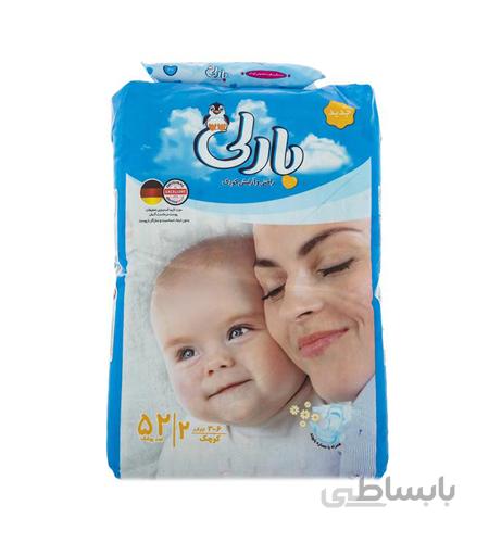 پوشک بچه Barlie سایز 2، 52 عددی
