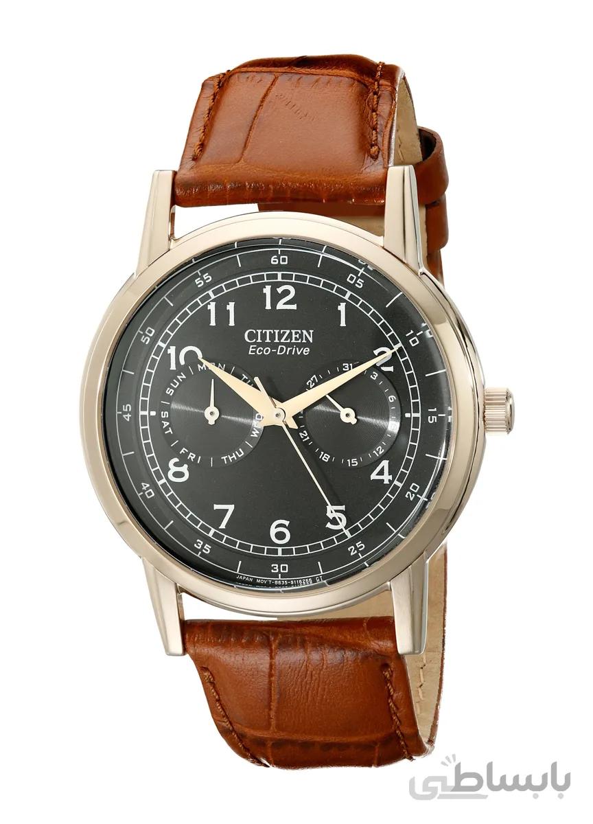 Citizen Watches Men's AO9003-08E Eco-Drive Rose Gold Tone Day-Date Watch