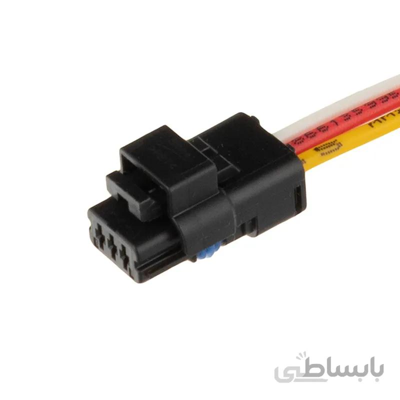 سوکت چراغ جلو 206 جدید و سوکت سنسور میل سوپاپ پراید ساژم
