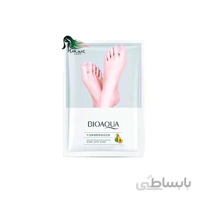ماسک ورقه ای پا عصاره آووکادو بیوآکوا BIOAQUA