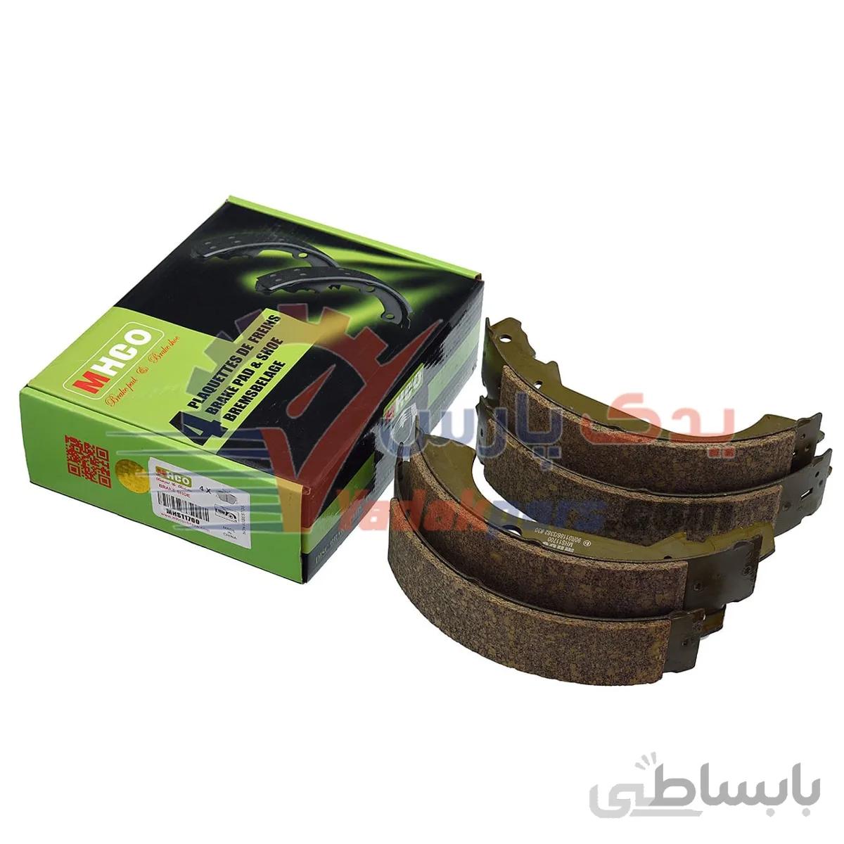 لنت عقب برند MHCO چین مناسب پژو 405 ، پژو پارس ا MHCO Brake Pads MHS11700 Rear Peugeot 405 China