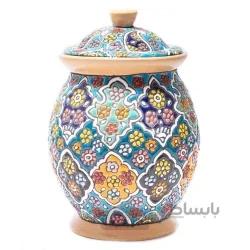 کاشی مربعی طرح رقص سماع