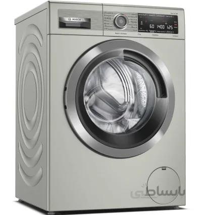 ماشین لباسشویی بوش ۱۰ کیلویی سری ۸ WAV28MX0ME نقره ای ا Bosch Washing Machine 10Kg WAV28MX0ME Series 8 1400rpm