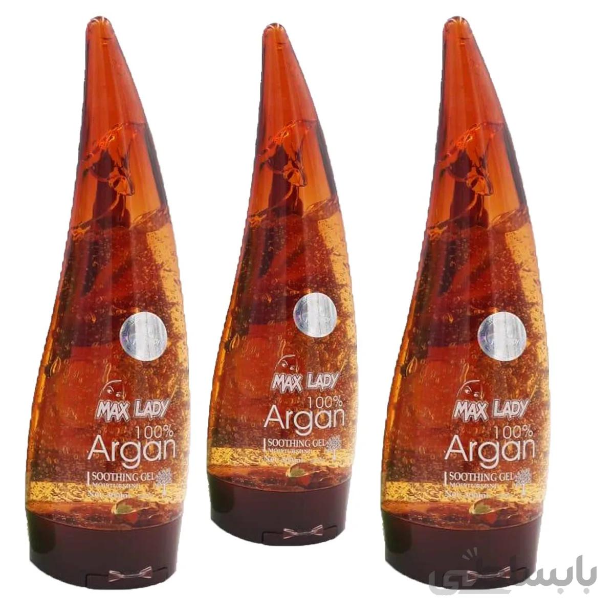 ژل آبرسان روغن آرگان مکس لیدی (Max lady)