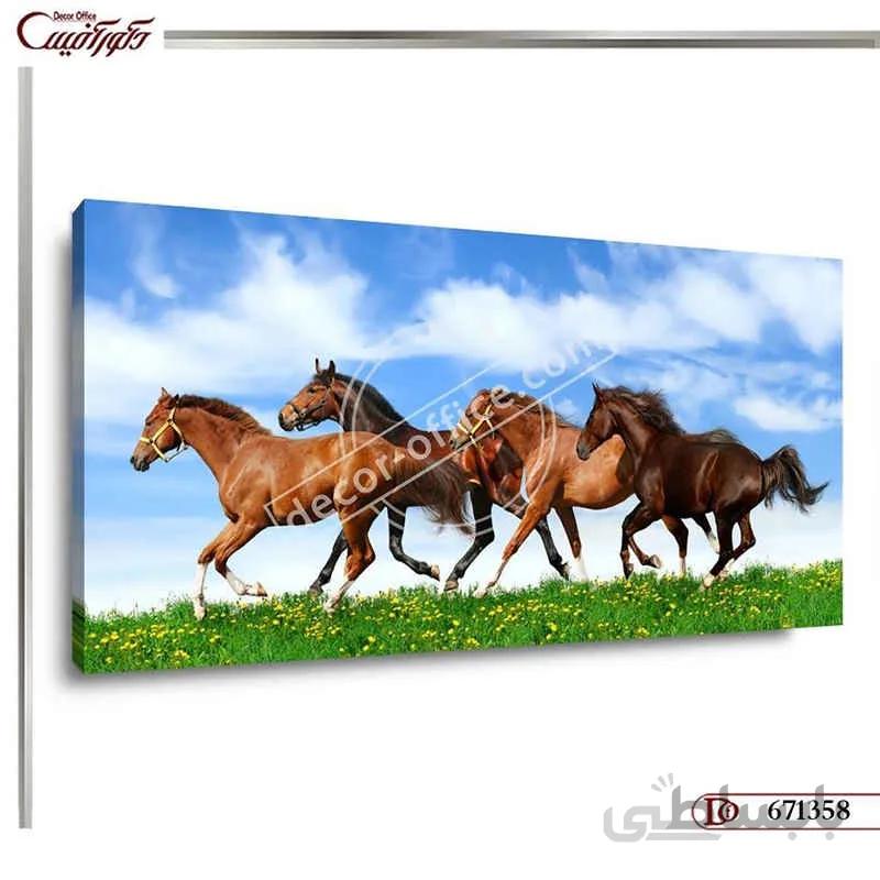 تابلو دیواری اسب 1358 ا Horse wall painting 1358