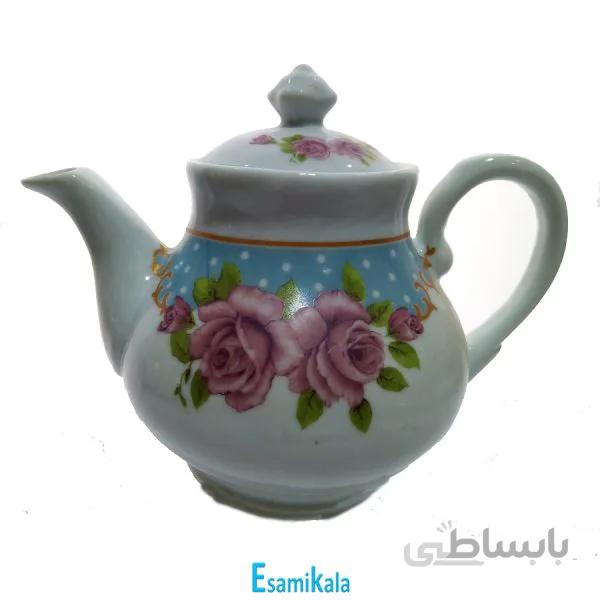 قوری دیبا گل سرخ