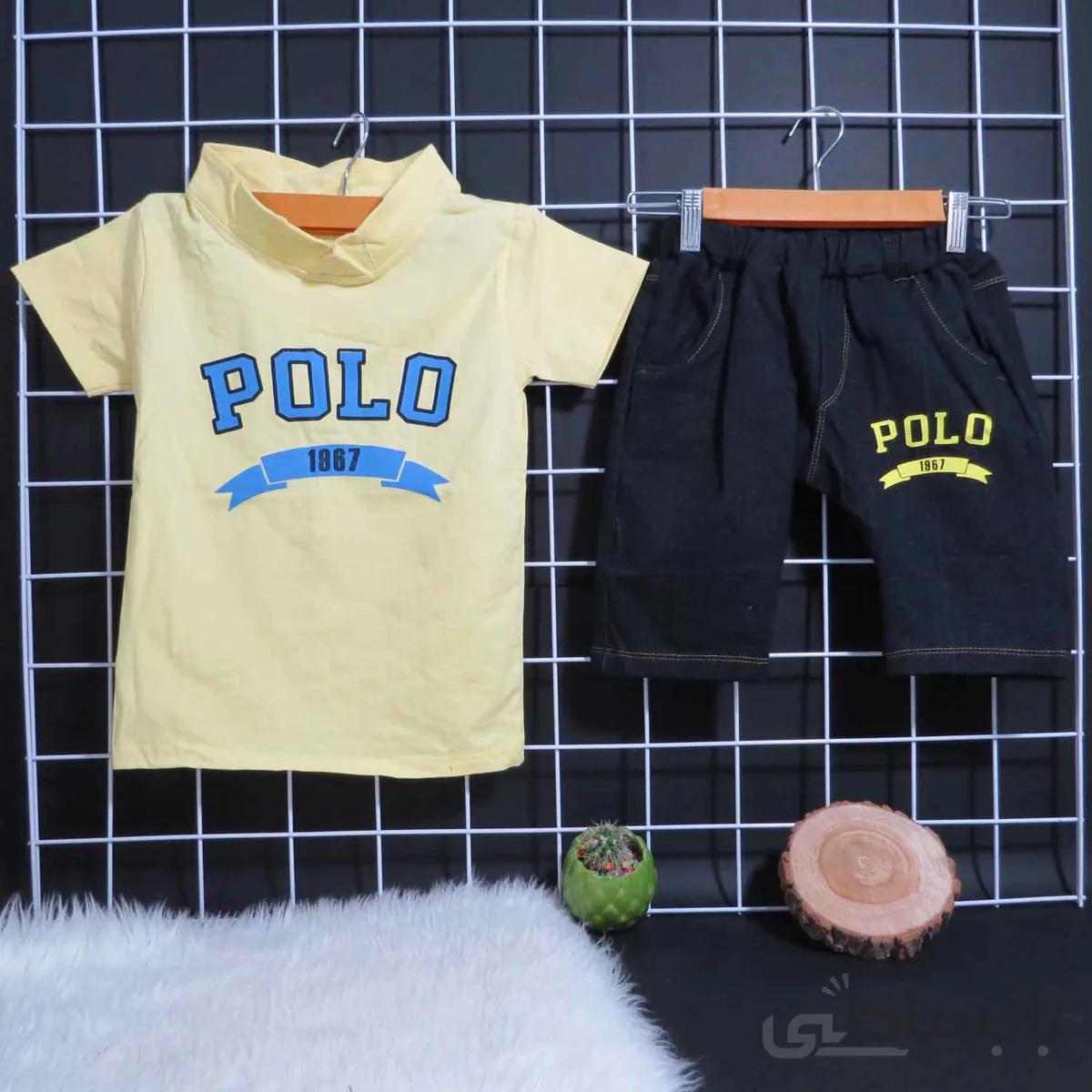 تیشرت شلوار یقه آرشال POLO