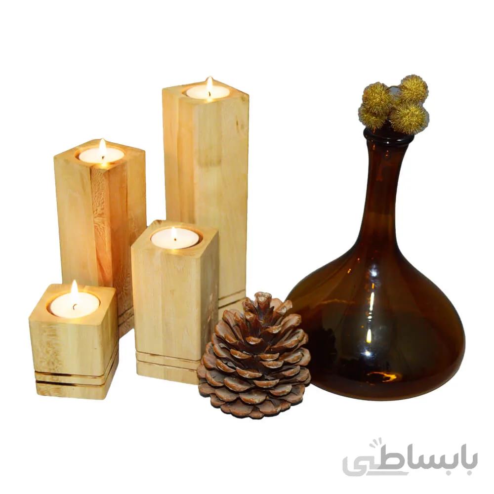 جا شمعی 4 تیکه