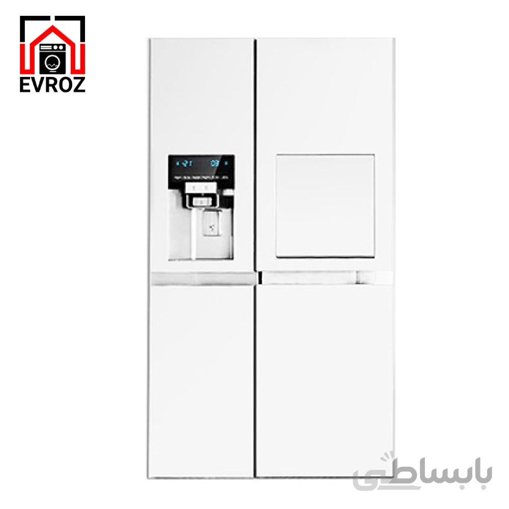 یخچال و فریزر ساید بای ساید دوو مدل D4S-3033 ا Daewoo Prime D4S-3033 Side by Side Refrigerator
