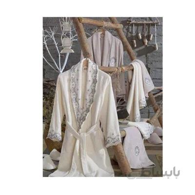 سرویس حوله پالتویی 8 تکه دانتلا ویتا مدل LILUM