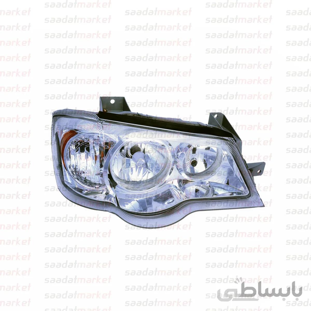 چراغ جلو پراید 132 بدون موتور SNT راست