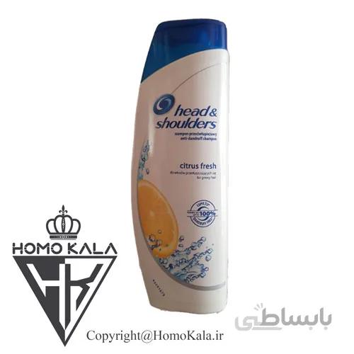 شامپو ضد شوره سیتروس Citrus Fresh هد اند شولدرز حجم 400 میلی لیتر