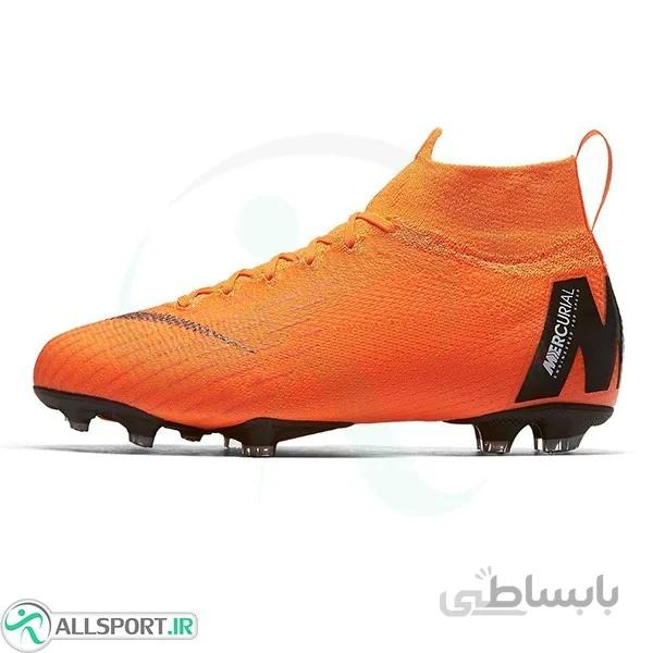 کفش فوتبال سایز کوچک نایک مرکوریال سوپرفلای Nike Jr Mercurial Superfly 6 Elite FG AH7340-810