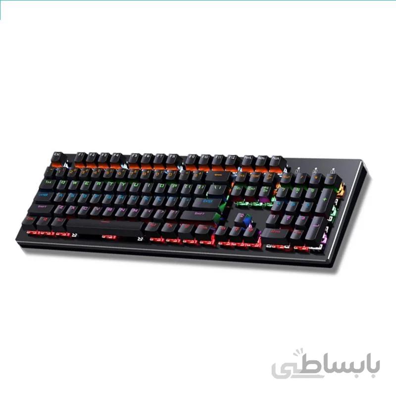 کیبورد گیمینگ مکانیکی مدل K880 گیگاویر
