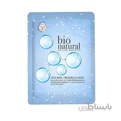 ماسک ورقه ای هیالورونیک اسید بیو نچرال