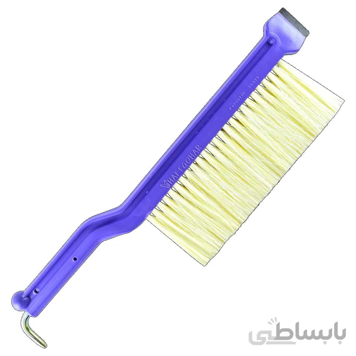 برس زنبورداری 2 کاره هفت گوهر (برس کاردک)