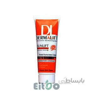 درمالیفت کرم ضد آفتاب SPF 50 بژ تیره 3