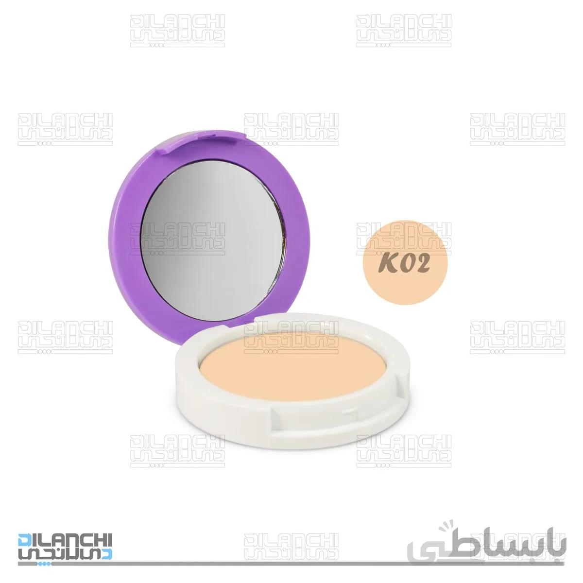 پنکیک کنویس SPF8 سری Velvet Touch شماره k02
