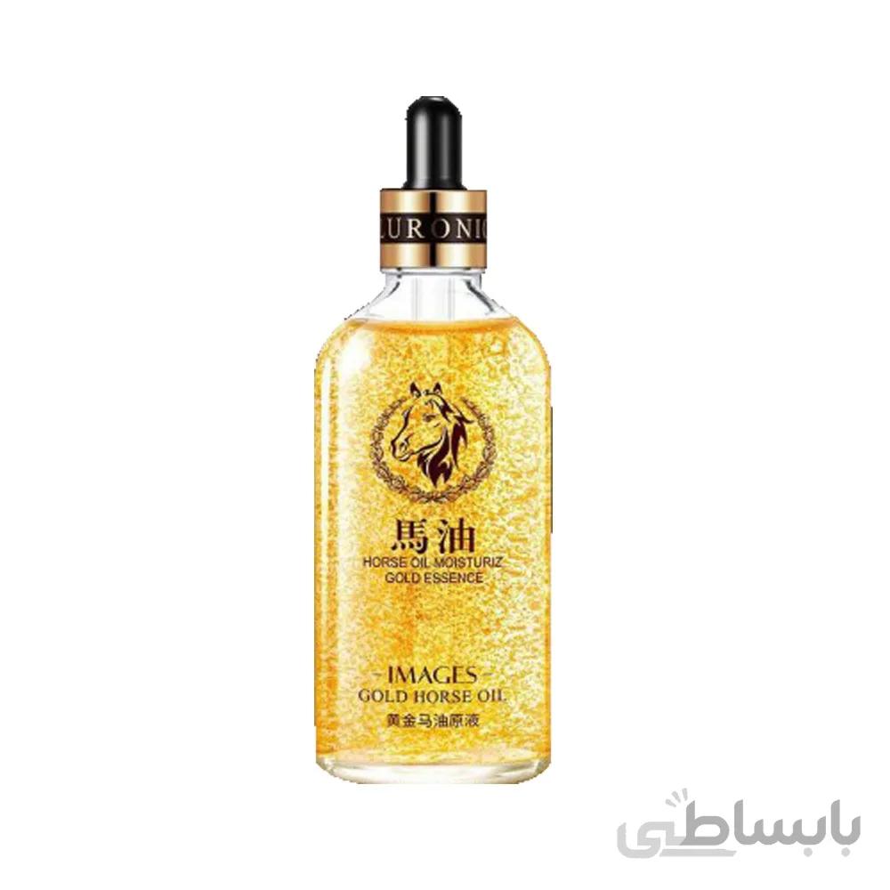 سرم معجزه گر صورت روغن اسب گلد برند ایمیجز