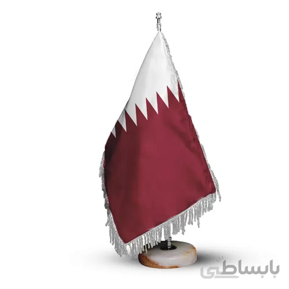 پرچم رومیزی و تشریفات کشور قطر کد P331