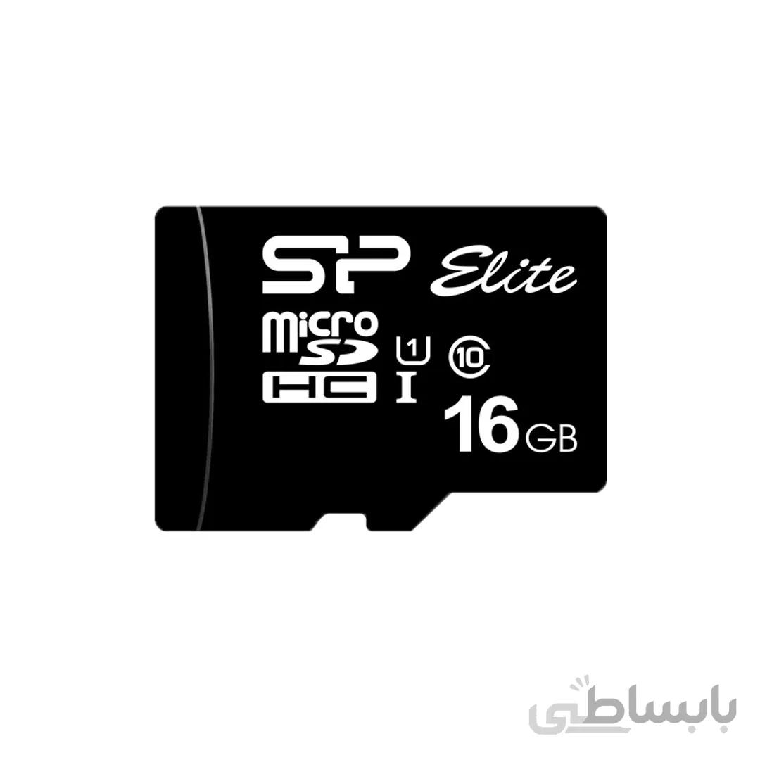 کارت حافظه سیلیکون پاور micro SDHC Elite U1 ظرفیت 16 گیگابایت