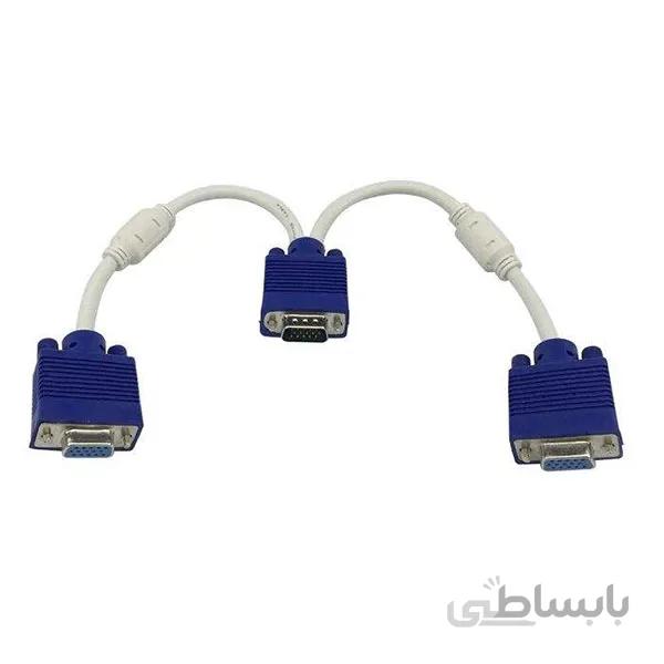 تبدیل 1 به 2 پورت VGA