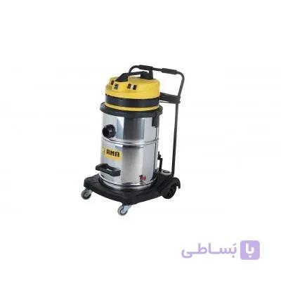 جارو برقی صنعتی دو موتوره زباله تر و خشک(کالسکه پلاستیکی)p82WD-E