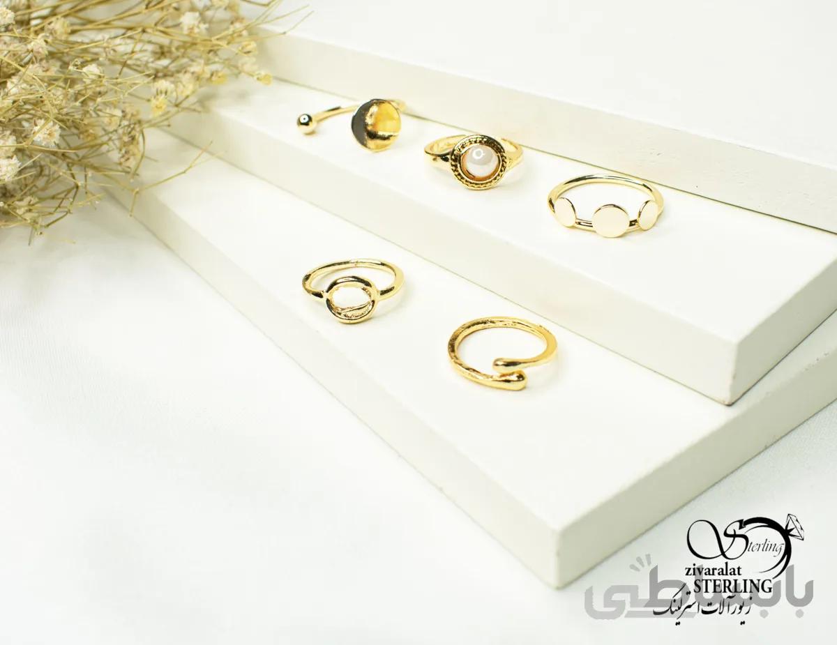 پک انگشتر زنانه کد 5680