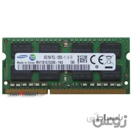 رم لپ تاپ سامسونگ ram samsung 8G pc3l-12800 (1600mhz)