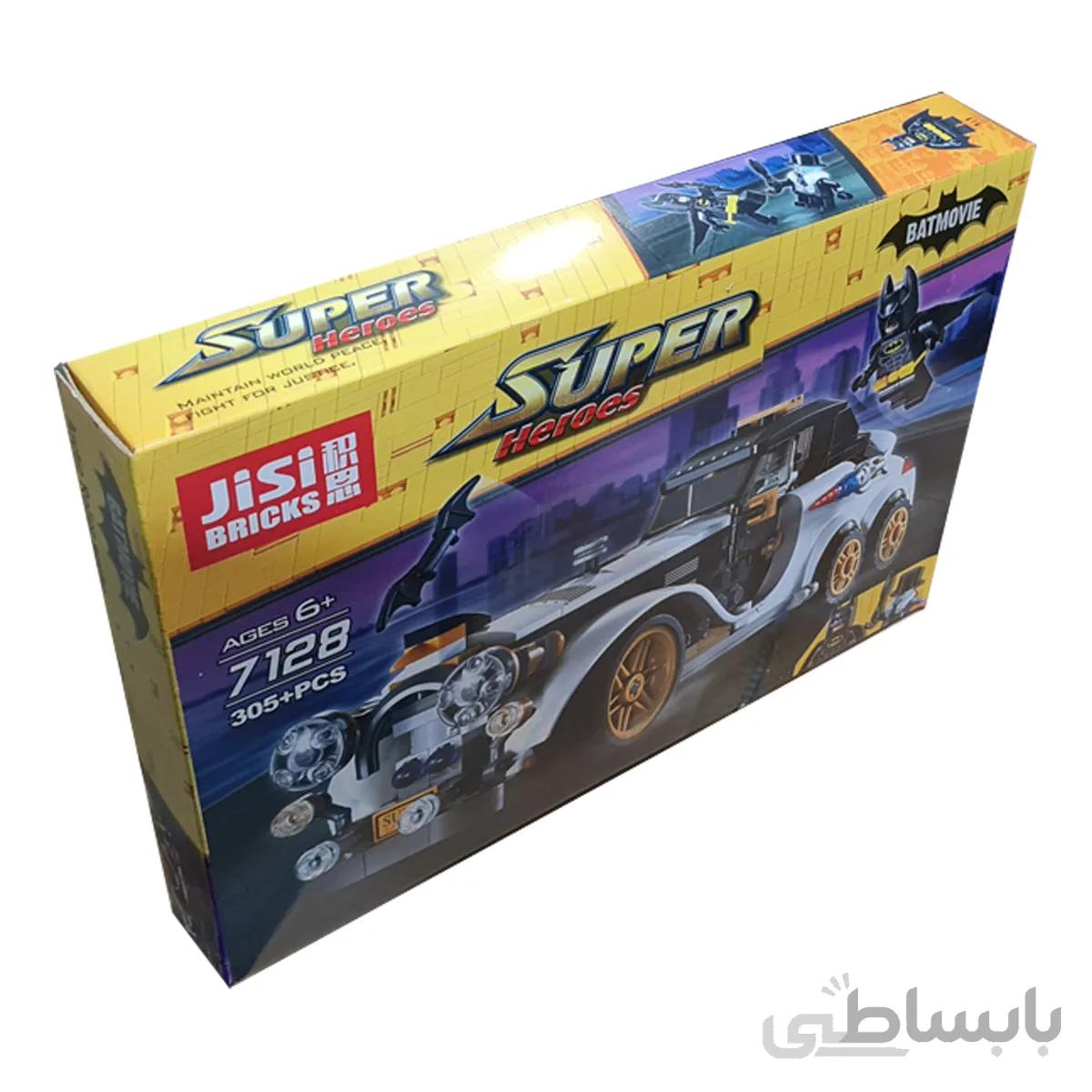 ساختنی دکول مدل super heroes کد 7128