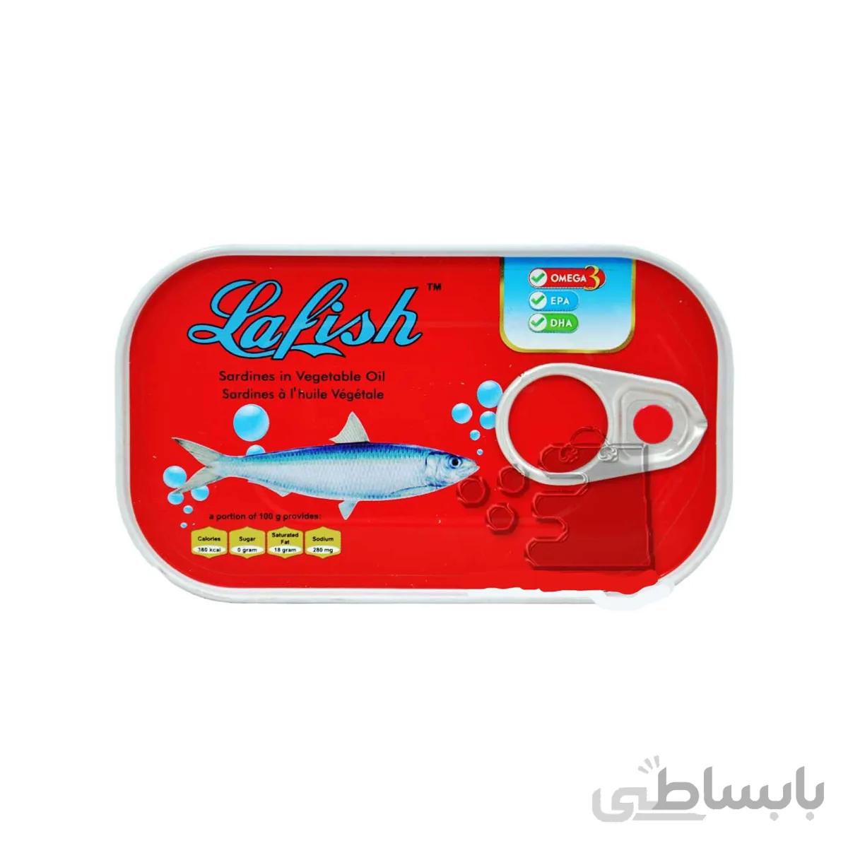 تن ماهی ساردین Lafish