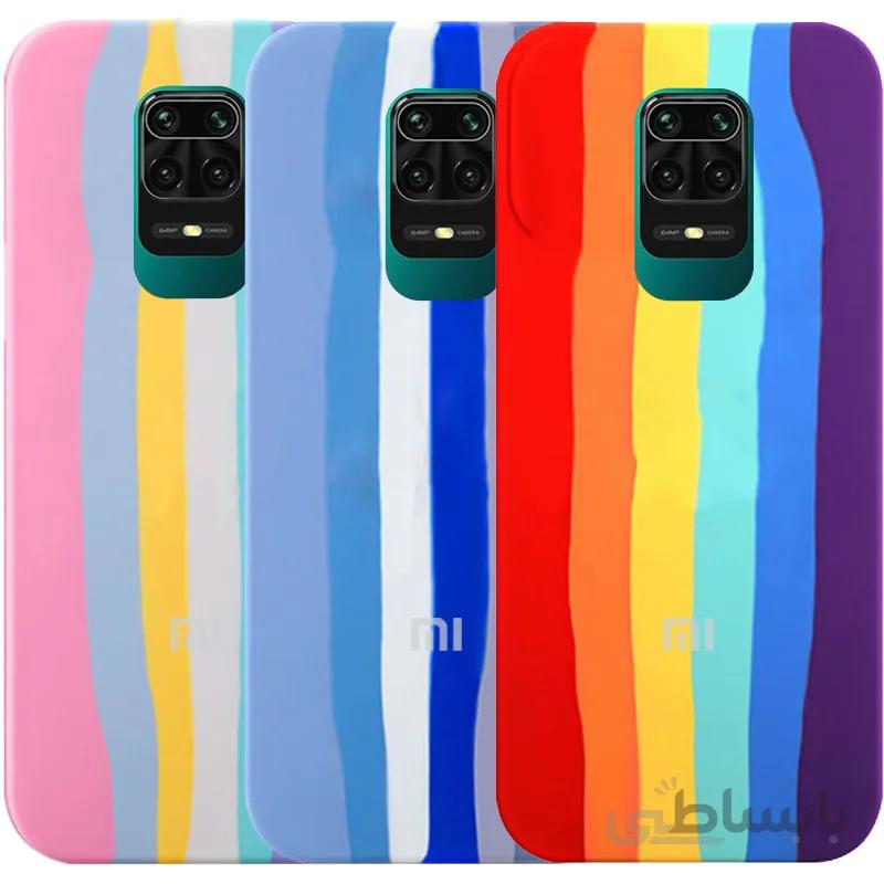 قاب سیلیکونی گوشی شیایومی NOTE9s مدل رنگین کمانی ویتنامی اصل