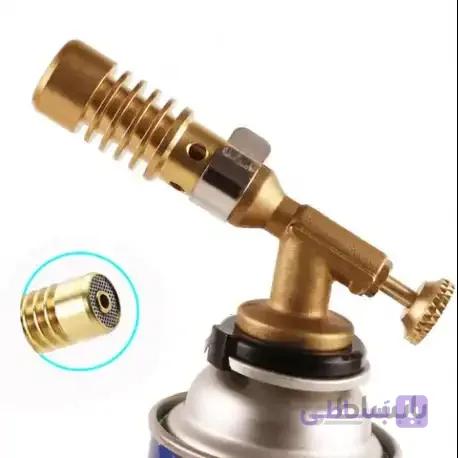 تورچ و سرپیک شعله افکن تمام برنجی دو حالته مدل 733
