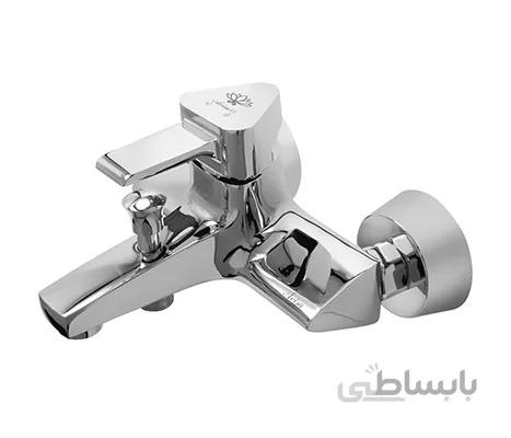 شیر حمام آویسا مدل هلیا مشکی طلایی