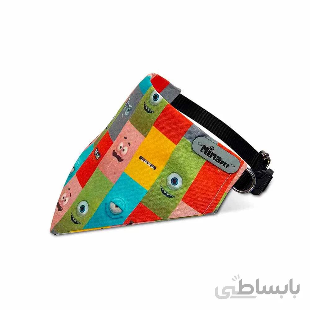 قلاده دستمال گردن گربه نیناپت مدل پاتریک ا Ninapet Collar & Scarf For Cats Patrick Model