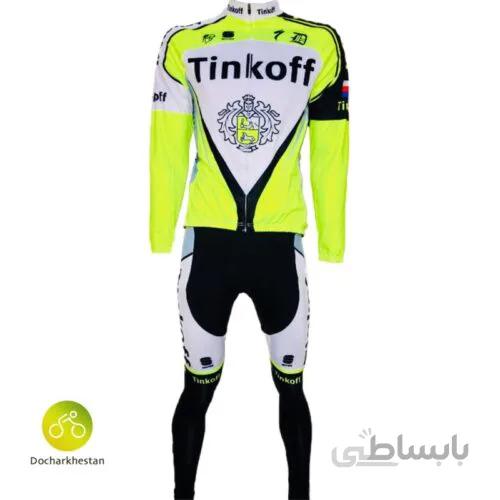 لباس دوچرخه سواری زمستانه تینکوف Tinkoff
