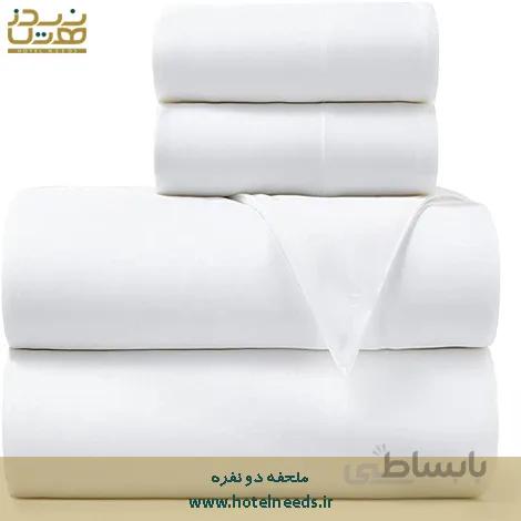 ملحفه دو نفره تترون کاشان