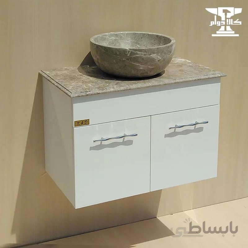 روشویی کابینتی کاسه سنگی مدل هلیا