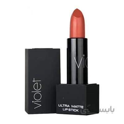 رژلب جامد مات ویولت ۳۴۸ / Violet Ultra Matt Lipstick