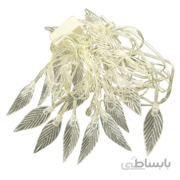 ریسه کریسمس مدل برگ هفت رنگ 2 متری