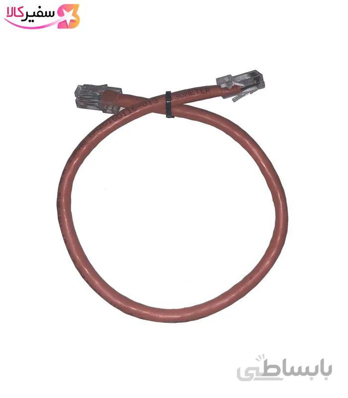 کابل شبکه CAT 6 نگزنس به طول ۴۰ سانتی متر