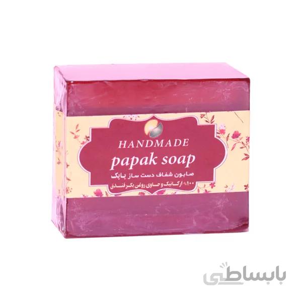 صابون گلیسیرینه روغن بکر فندق